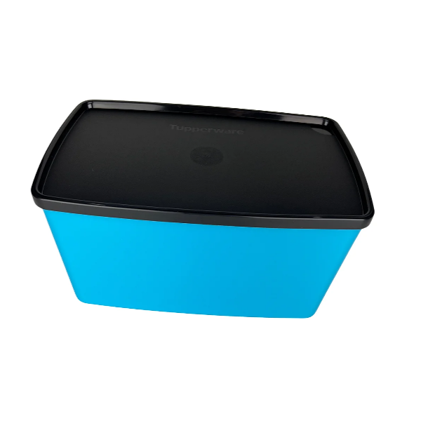 Tupperware Espaçosa 3 litros Azul e Preto